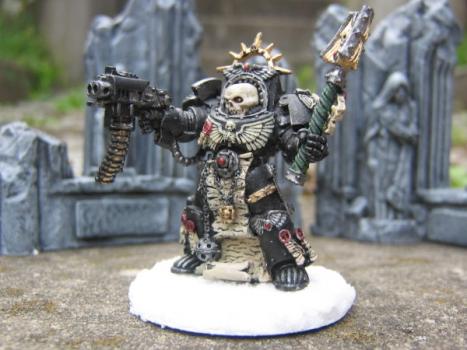 Space Marine Chaplan by Eisenw0lf