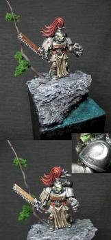 space marine veteran by black dagger