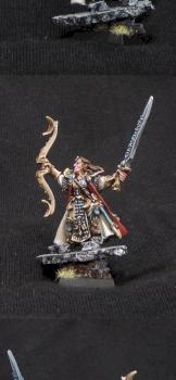 High Elf Hero Alith Anar by WhiteRavenFactory