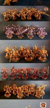 chaos space marine army by caiman