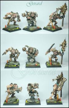 Chaos Ogres by GERARD