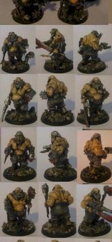 Ogryn Squad Converted-Painted by Chosen