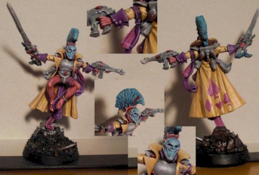 Harlequin Troupe Leader by NothingInCommon