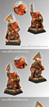 Dwarf Warrior by Scibor