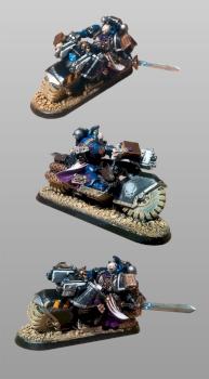 Iron Hands Librarian On Bike Converion by Vagnar Frost