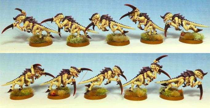 Tyranid Hormagaunts by olim