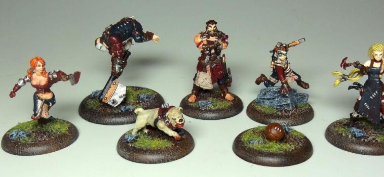 Guild Ball: Butchers Guild by caldyr