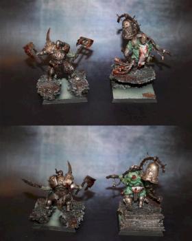 Putrid Blightking Chaos Nurgle by Isoxoxo