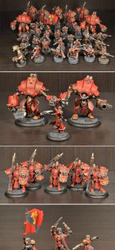 Khador Army - The Bluestone March by bradshaw