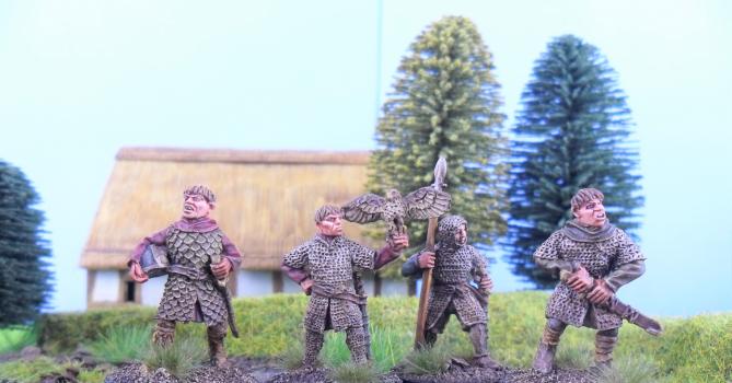 28mm Black Tree Design Norman Command by avalonindustries2040