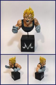 Majin Vegeta by Llorann