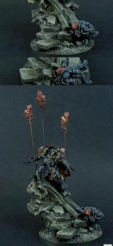 Konrad Curze, Primarch of the Night Lords (display) by samson