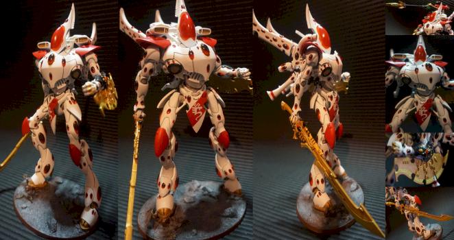 Eldar - Wraithknight by T1k