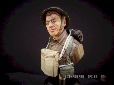 B.E.F Bust France 1940 by montysminiatures
