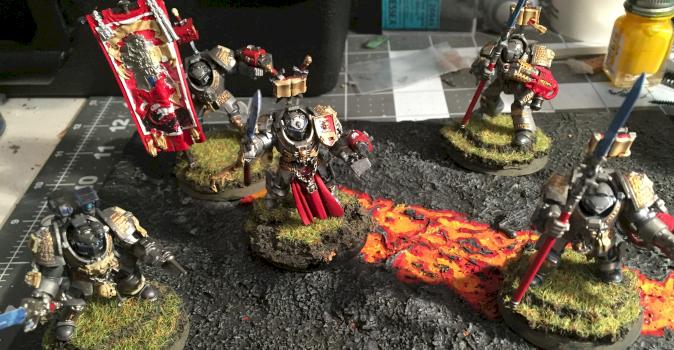 Grey Knight Terminators by Ignorantjamoke