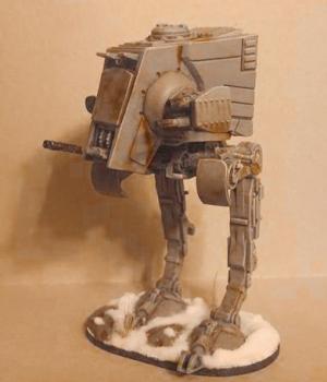 AT-ST from the imperial assault core game by Hsojrue