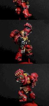 Games Day 2012 Limited Edition Blood Angel Captain by Lone_Brush