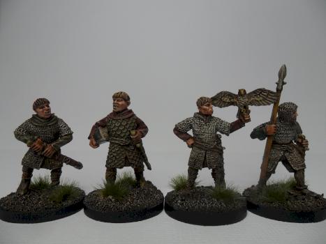 28mm Black Tree Design Norman Command by avalonindustries2040