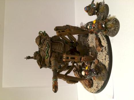 Adeptus Mechanicus Dunecrawler ( conversion ) by heavyjon