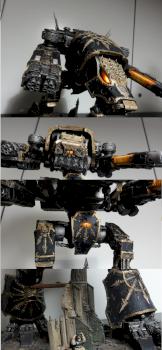 Chaos Warhound Titan by AlexBware
