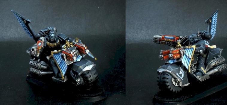 RavenWing biker with plasma by Pahaere