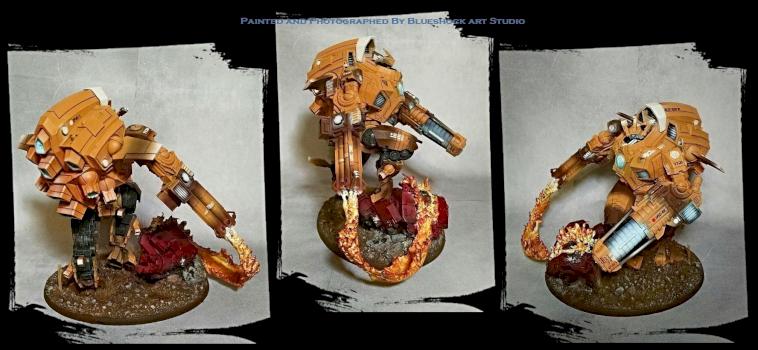 XV-109 Y'Vahra Class Battlesuit - Tau by Blueshock