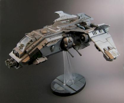 Forgeworld - Iron Warriors Fire Raptor by Plebicidal