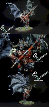 Daemons Of Khorne Bloodthirster by perfectminiaturecom