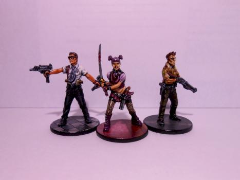 Zombicide survivors: Amy, Doug, Phil. by Homerrule