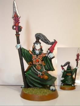 Eldar Warlock by Sabriel