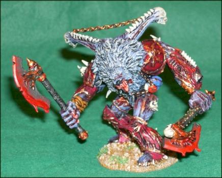 Lycan Garawulf - Daemon Prince by EdgaAlunpo