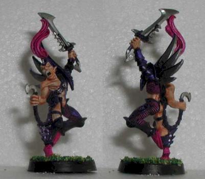 A Wych with Wych weapons by Son of the Dragon