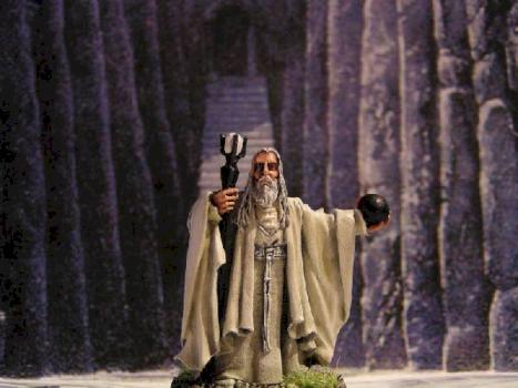 Saruman bowling at his garden by Seruso