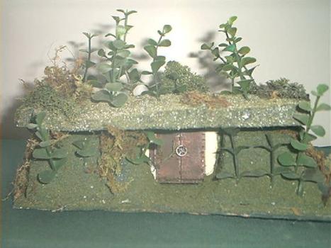 Rear of bunker showing detail of door. by ASYFAMA