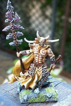 Tanath le jeune Cornu/Tanath the young horned one by Hieroslave