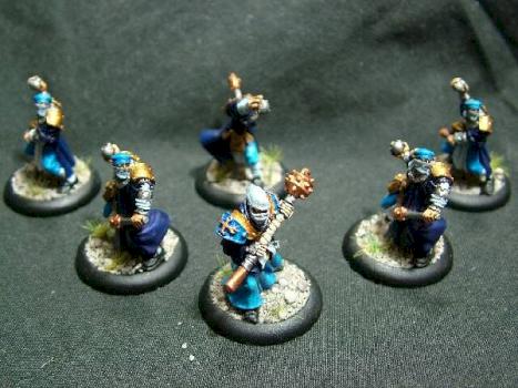 Menoth - Zealot Squad by Stopher