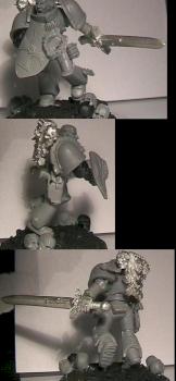 Black Templar marshal - WIP - by fraggL