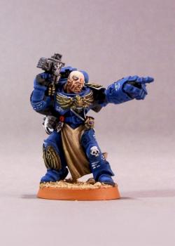 ultramarine with powerfist by Dave4tin