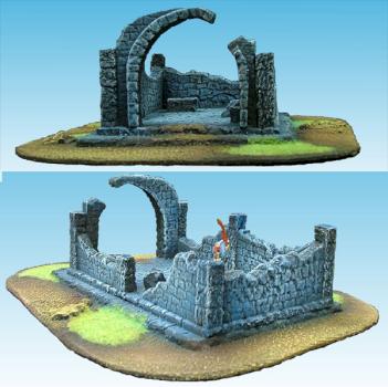 Ruined Temple by sfan.pl