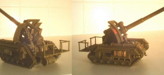 Basilisk artillery tank by boosh