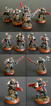 Black templar Neophytes (Scouts) by LuckyNo.5