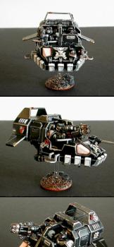 Black templar landspeeder by LuckyNo.5