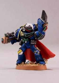 ultramarine commander (repost) by Dave4tin
