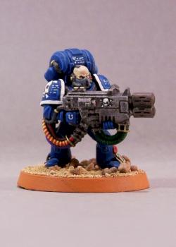ultramarine with multi-melta by Dave4tin