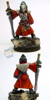 Eldar Saim Hann Warlock by pewtermonkey