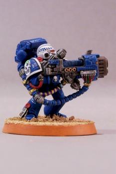ultramarine plasma gunner by Dave4tin