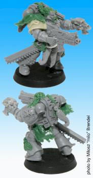 Space Wolves Grey Hunter by zarms