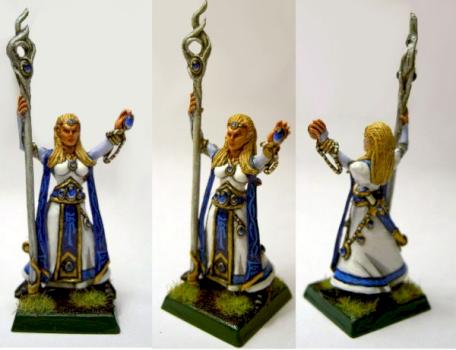 High Elf Female Mage by Singaliel