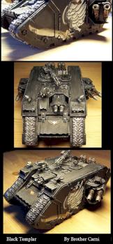 Black Templar Landraider by Brother Carni