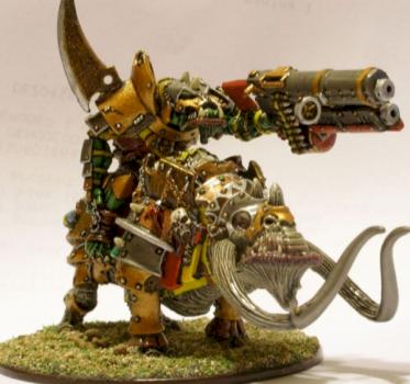 Ork brontox rider warhammer 40000 by Ghazghkull